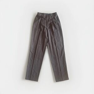 Banana Republic Relaxed Pleated Taupe Dress Pants 100% Silk Women’s Size 4